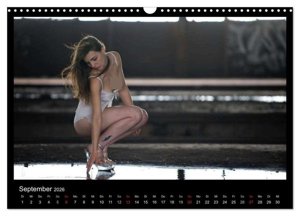 Produktbild: Outdoor Aktkalender 2026 (Wandkalender 2026 DIN A3 quer), CALVENDO Monatskalender