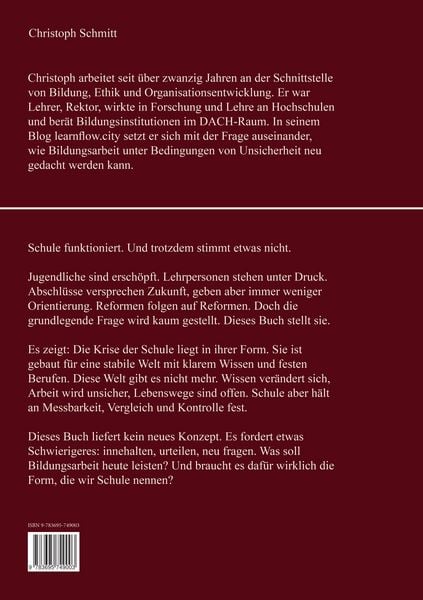 Produktbild: Schulschluss