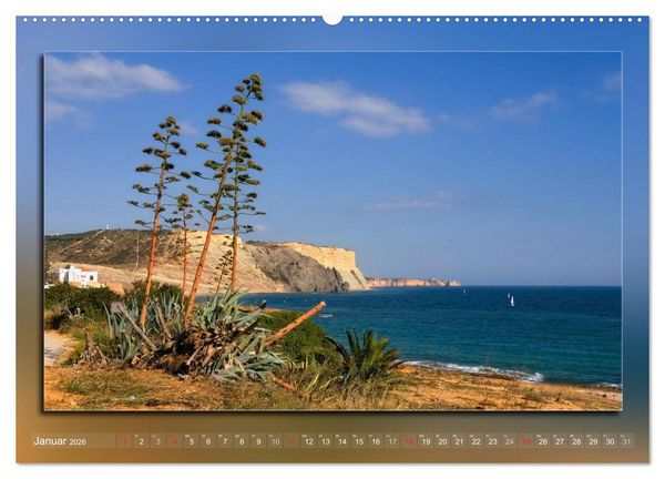 Produktbild: Algarve (Wandkalender 2026 DIN A2 quer), CALVENDO Monatskalender