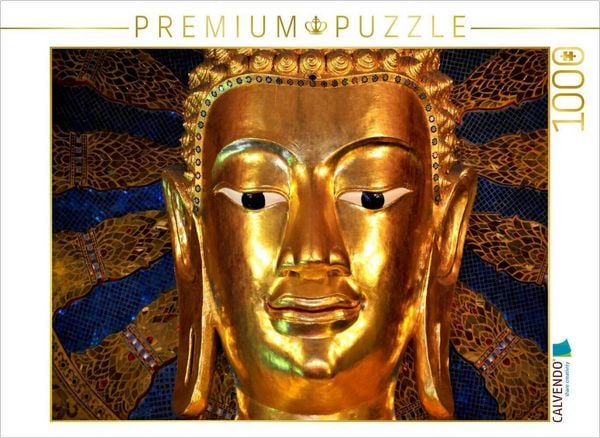 CALVENDO Puzzle Buddhas Augen | 1000 Teile Lege-Größe 64x48cm Foto-Puzzle für glückliche Stunden