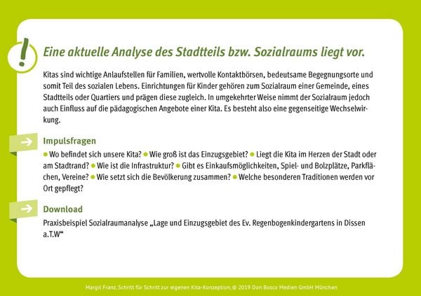 Produktbild: Schritt f&uuml;r Schritt zur eigenen Kita-Konzeption