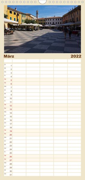 Produktbild: Familienplaner Lazise und Umgebung (Wandkalender 2022 , 21 cm x 45 cm, hoch)
