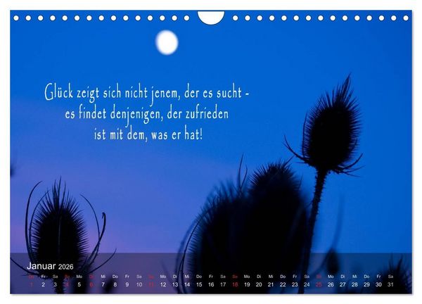 Produktbild: wundersch&ouml;ne Lichtmomente (Wandkalender 2026 DIN A4 quer), CALVENDO Monatskalender