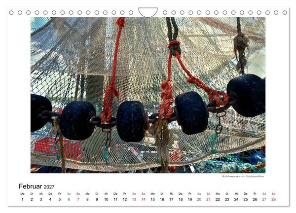 Produktbild: Krabbenkutter in Ostfriesland (Wandkalender 2027 DIN A4 quer), CALVENDO Monatskalender