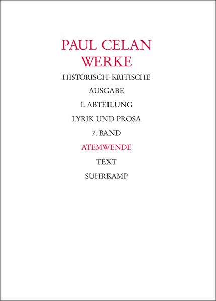 Produktbild: Werke. Historisch-kritische Ausgabe.