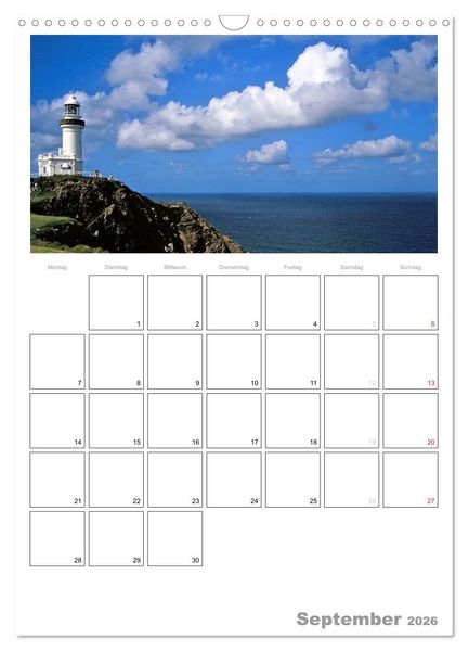 Produktbild: Australien - Terminplaner (Wandkalender 2026 DIN A3 hoch), CALVENDO Monatskalender