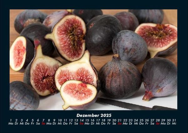 Produktbild: Obstkalender 2025 Fotokalender DIN A4