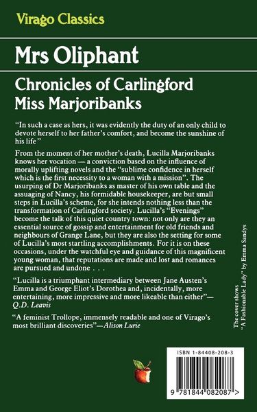 Produktbild: Miss Marjoribanks (Chronicles of Carlingford)