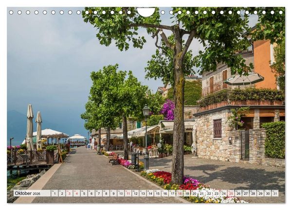 Produktbild: GARDASEE Orte am malerischen Ostufer (Wandkalender 2026 DIN A4 quer), CALVENDO Monatskalender