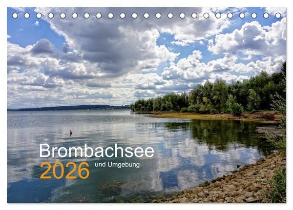 Produktbild: Brombachsee und Umgebung (Tischkalender 2026 DIN A5 quer), CALVENDO Monatskalender