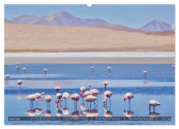 Produktbild: Peru Bolivien Chile (Wandkalender 2026 DIN A2 quer), CALVENDO Monatskalender