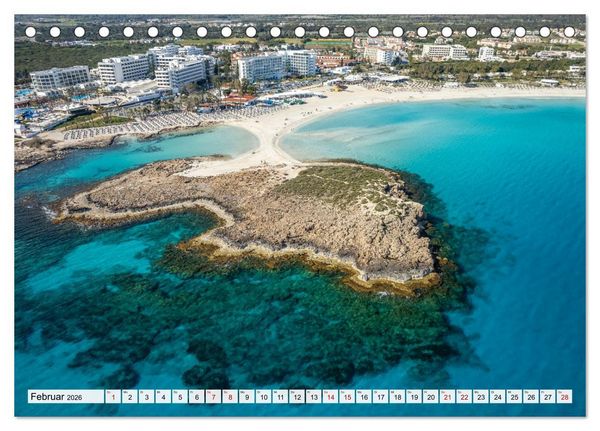 Produktbild: Agia Napa - Zypern (Tischkalender 2026 DIN A5 quer), CALVENDO Monatskalender