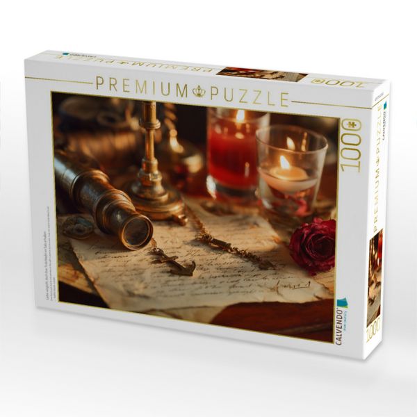 Produktbild: CALVENDO Puzzle Liebe vergl&uuml;ht, doch ihre Tinte bleibt im Salz erhalten | 1000 Teile Lege-Gr&ouml;&szlig;e 64x48cm Foto-Puzzle f&uuml;r gl&uuml;ckliche Stunden