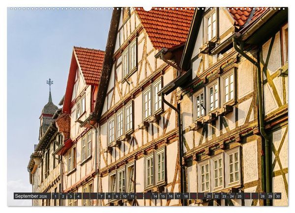 Produktbild: Ein Blick auf Eschwege (hochwertiger Premium Wandkalender 2026 DIN A2 quer), Kunstdruck in Hochglanz