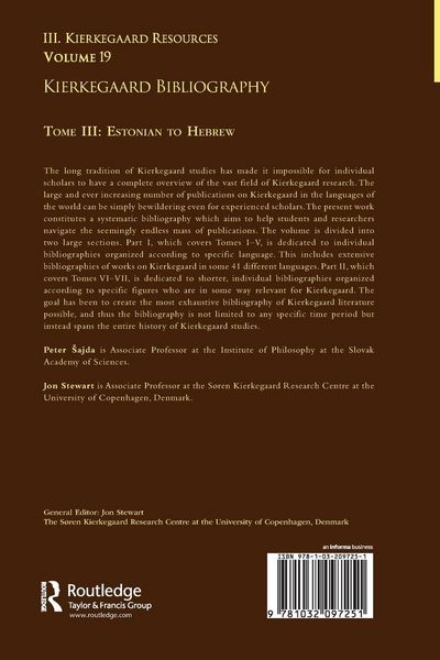 Produktbild: Volume 19, Tome III