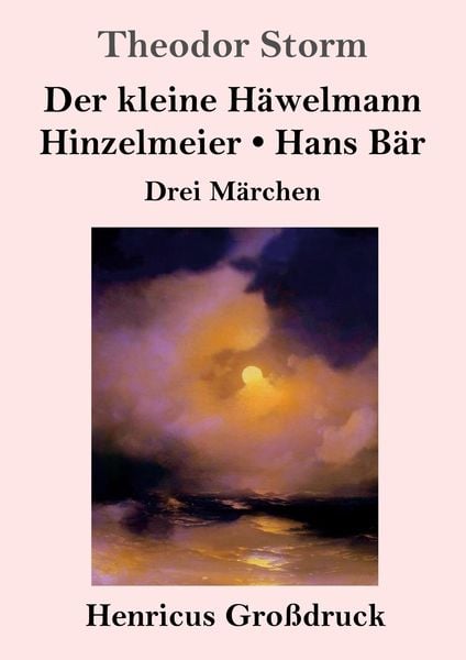 Produktbild: Der kleine H&auml;welmann / Hinzelmeier / Hans B&auml;r (Gro&szlig;druck)