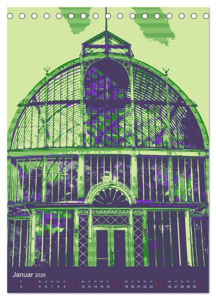 Produktbild: POP-ART meets G&ouml;teborg (Tischkalender 2026 DIN A5 hoch), CALVENDO Monatskalender