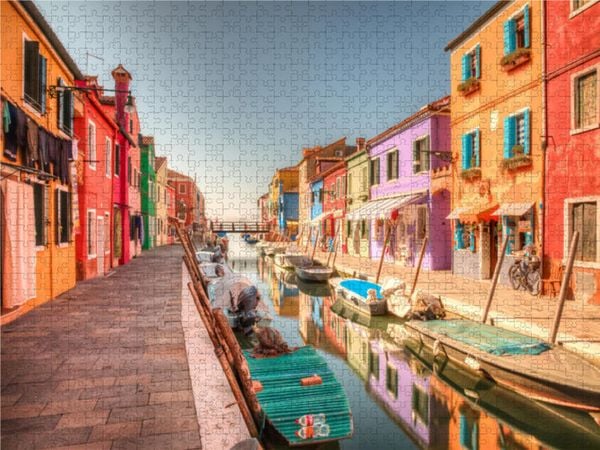 CALVENDO Puzzle Rio San Mauro | 1000 Teile Lege-Größe 64x48cm Foto-Puzzle für glückliche Stunden