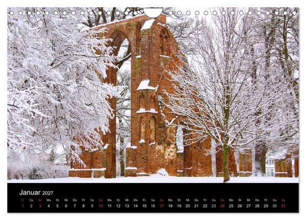 Produktbild: Univerit&auml;ts- und Hansestadt Greifswald (Wandkalender 2027 DIN A4 quer), CALVENDO Monatskalender