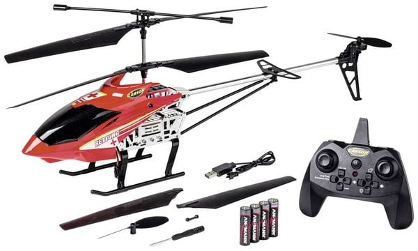 Carson Modellsport Easy Tyrann 670 Rescue RC Einsteiger Hubschrauber RtF