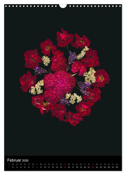 Produktbild: Blumen bei Nacht (Wandkalender 2026 DIN A3 hoch), CALVENDO Monatskalender