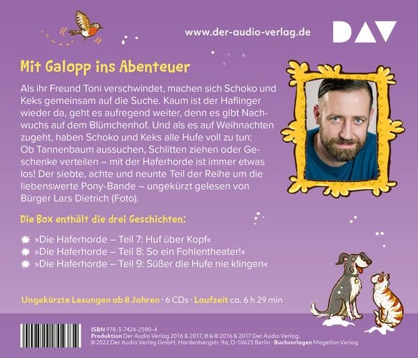 Produktbild: Die Haferhorde – Die große Box 3 (Teil 7-9)