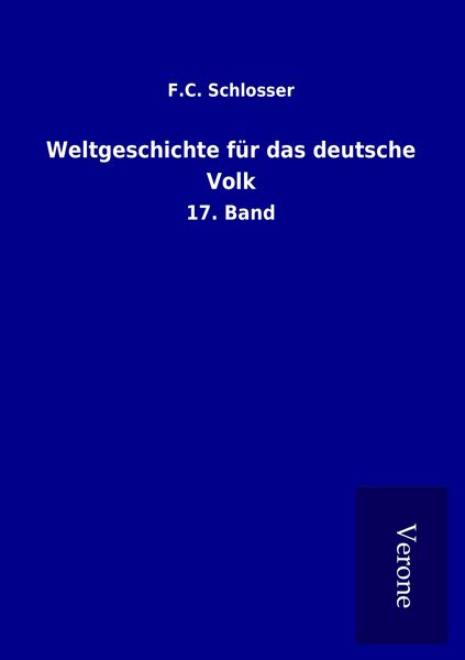Produktbild: Weltgeschichte f&uuml;r das deutsche Volk
