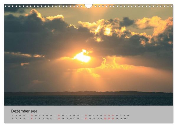Produktbild: Ostfriesland an der Nordseek&uuml;ste (Wandkalender 2026 DIN A3 quer), CALVENDO Monatskalender