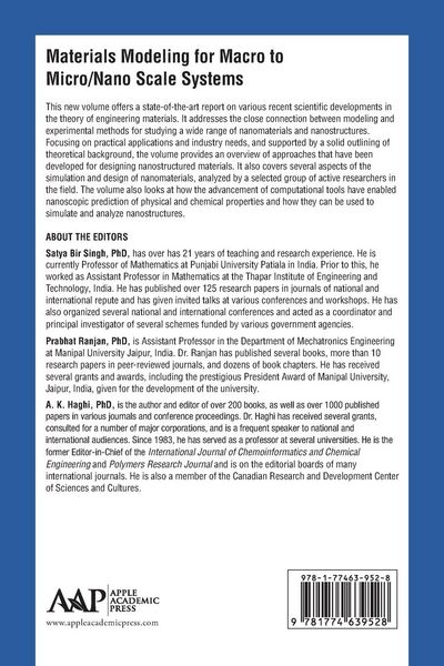 Produktbild: Materials Modeling for Macro to Micro/Nano Scale Systems