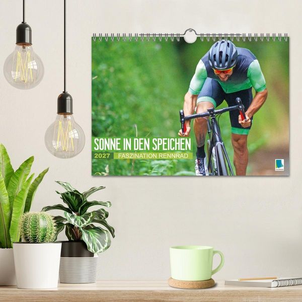Produktbild: Sonne in den Speichen - Faszination Rennrad (Wandkalender 2027 DIN A4 quer), CALVENDO Monatskalender