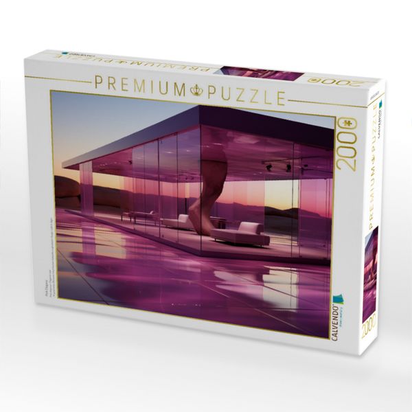 Produktbild: CALVENDO Puzzle Pink Eleganz | 2000 Teile Lege-Gr&ouml;&szlig;e 90x67cm Foto-Puzzle f&uuml;r gl&uuml;ckliche Stunden
