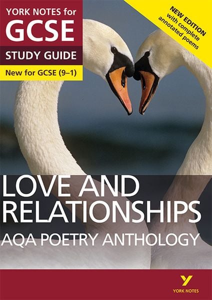 Produktbild: AQA Poetry Anthology Love and Relationships York Notes GCSE Study Guide - for 2026, 2027 exams