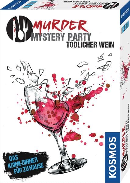 KOSMOS - Murder Mystery Party - Tödlicher Wein - Das Krimi-Dinner für zu Hause