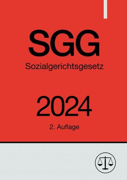 Produktbild: Sozialgerichtsgesetz - SGG 2024