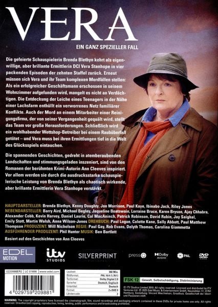 Produktbild: Vera - Ein ganz spezieller Fall/Staffel 10 [2 DVDs]