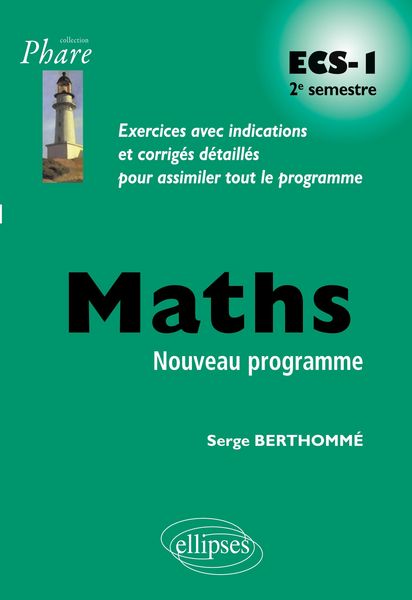 Produktbild: Math&eacute;matiques ECS-1 2e semestre