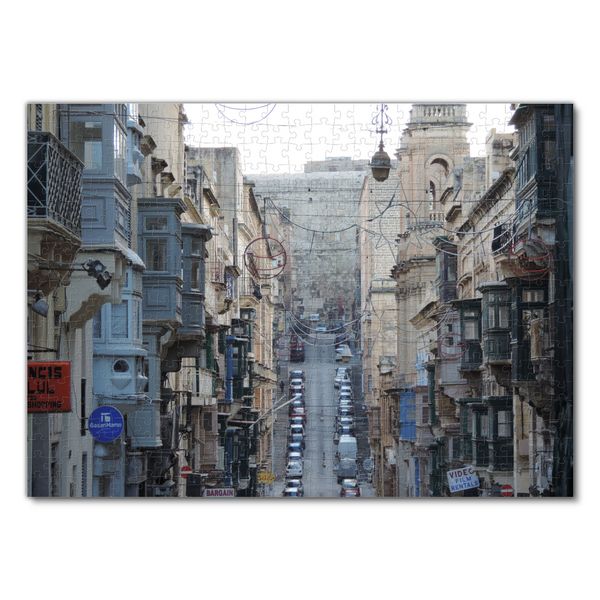 Produktbild: Lais Puzzle La Valetta Malta 500 Teile