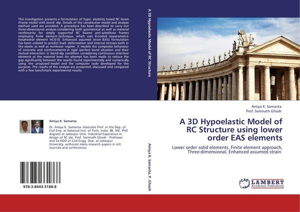 Produktbild: A 3D Hypoelastic Model of RC Structure using lower order EAS elements