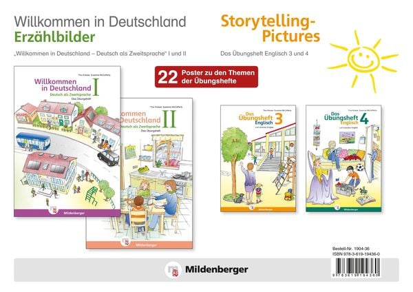 Willkommen in Deutschland – Erzählbilder / Storytelling-Pictures, Sonstige von Tina Kresse,Susanne McCafferty, Mildenberger Verlag GmbH,