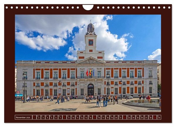 Produktbild: Madrid &ndash; Metropole mit Herz (Wandkalender 2026 DIN A4 quer), CALVENDO Monatskalender