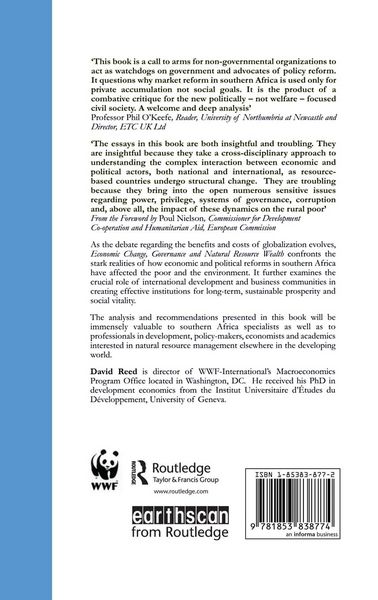 Produktbild: Economic Change Governance and Natural Resource Wealth