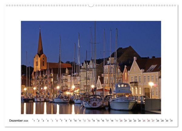 Produktbild: D&auml;nemark - Flensborg Fjord und Inselwelt (Wandkalender 2026 DIN A2 quer), CALVENDO Monatskalender