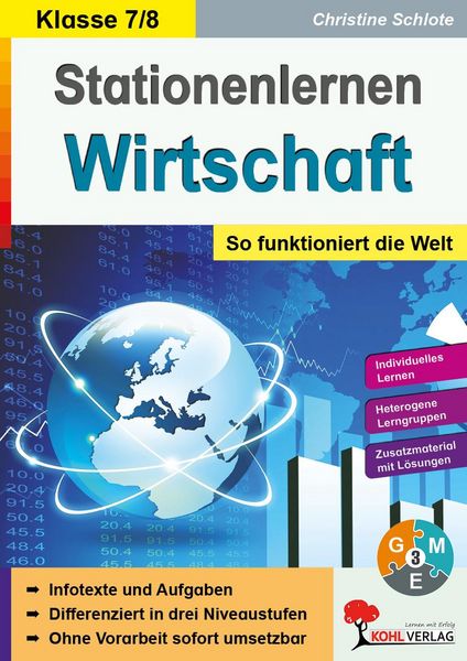 Produktbild: Stationenlernen Wirtschaft / Klasse 7-8