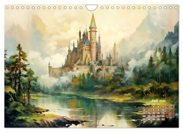Produktbild: Nah am Wasser gebaut (Wandkalender 2026 DIN A4 quer), CALVENDO Monatskalender