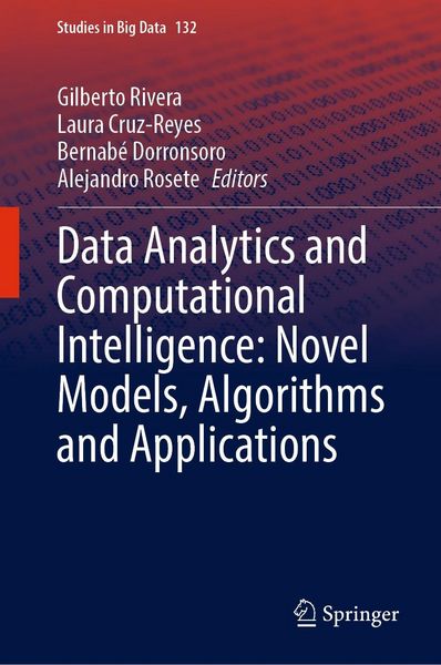 Produktbild: Data Analytics and Computational Intelligence: Novel Models, Algorithms and Applications