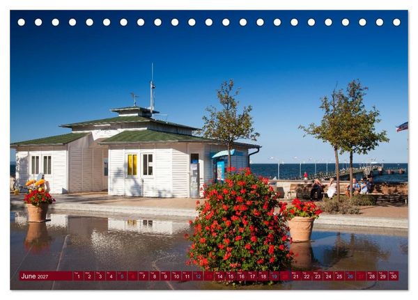 Produktbild: Mecklenburg-Western Pomerania. Impressions from the Baltic coast (Desk Calendar 2027 DIN A5 landscape), CALVENDO 12 Month DeskCalendar