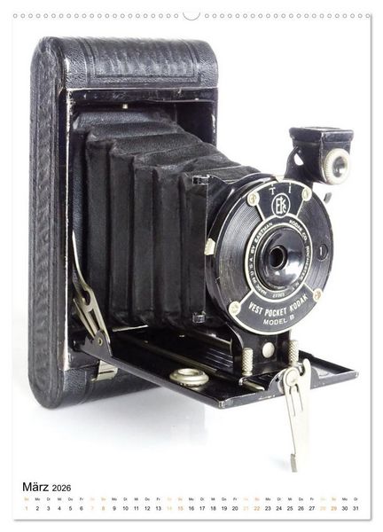 Produktbild: Balgenkameras - Analoge Fotoapparate mit Charme (Wandkalender 2026 DIN A2 hoch), CALVENDO Monatskalender