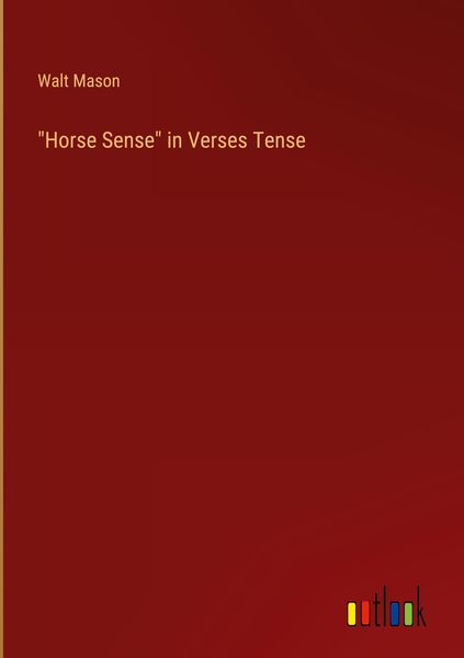 Produktbild: "Horse Sense" in Verses Tense