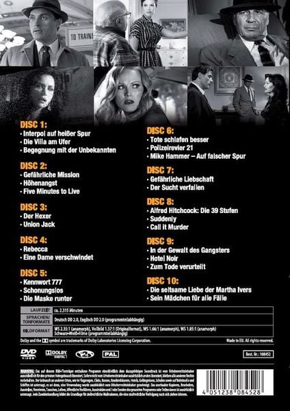 Film Noir Omnibus (Box) [10 DVDs]