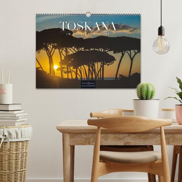 Produktbild: TOSKANA im magischen Licht (Wandkalender 2027 DIN A3 quer), CALVENDO Monatskalender
